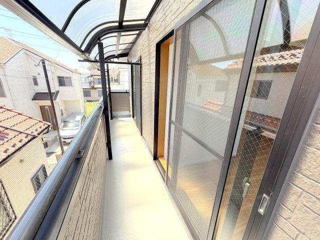 昭島市美堀町２丁目　リフォーム住宅のバルコニー