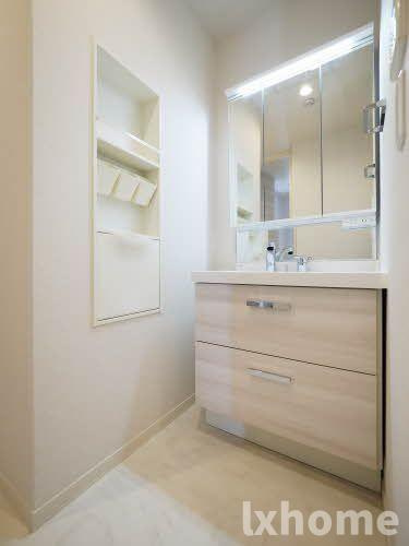 Ｌａ　ｍａｉｓｏｎ　ｒｏｓｅの洗面所|コンパクトで使いやすい洗面所