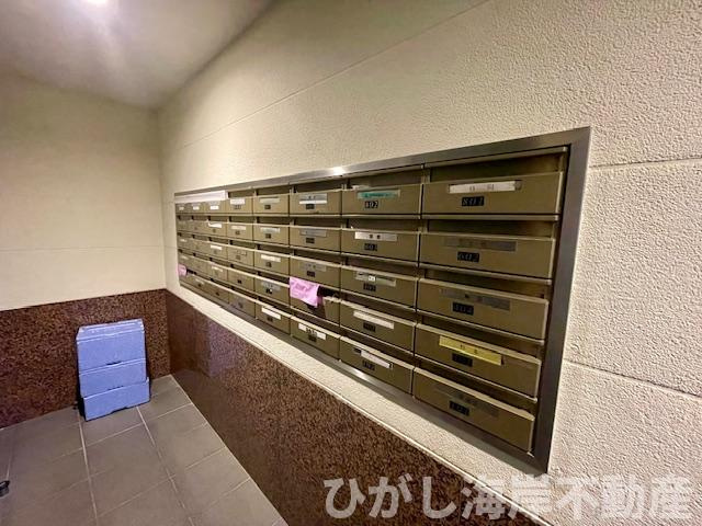 ダイアパレス茅ヶ崎鶴嶺の設備|郵便受け