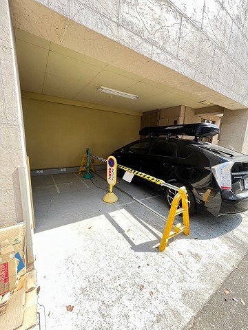 コンセール上ヶ原の駐車場