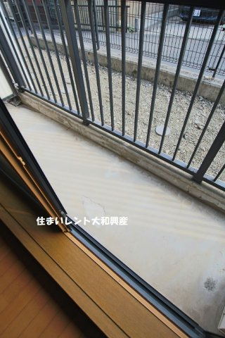 グリーンモールのバルコニー