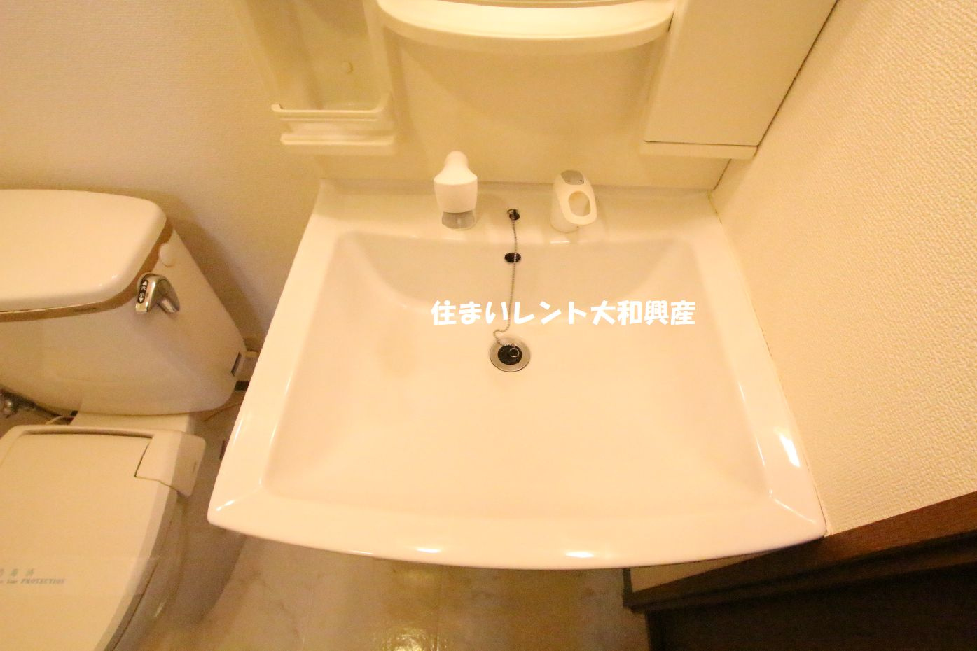 グリーンモールの独立洗面台