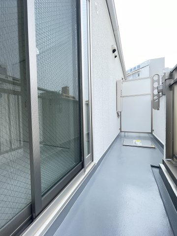 仮）神戸花隈町新築のバルコニー
