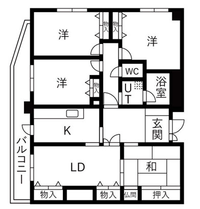 井本マンションの間取り