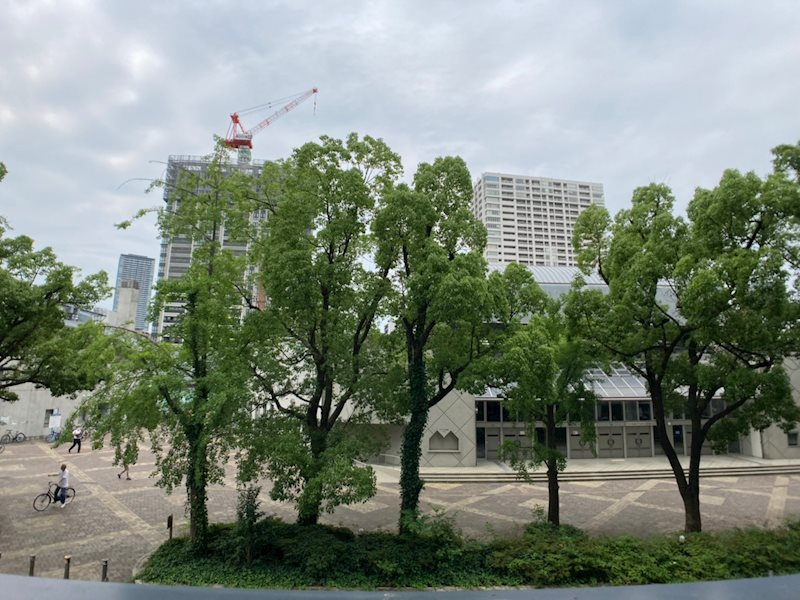 ハビテ靭センターコートの展望