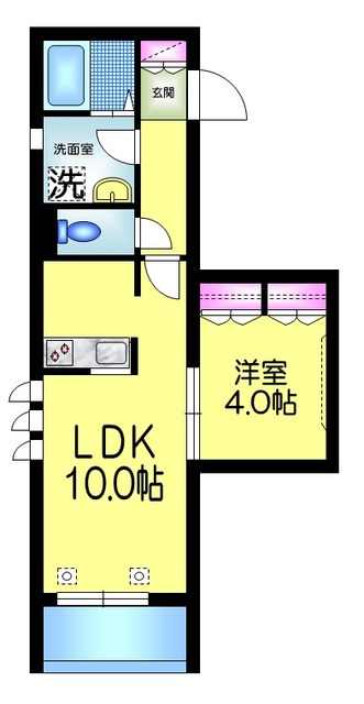 フォレストメゾン曳舟の間取り|★１フロア２住戸★
