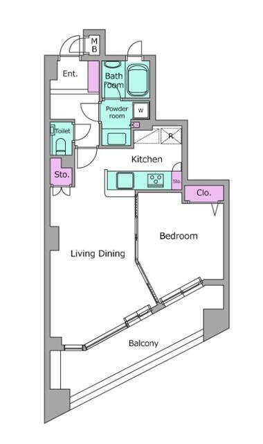 レジディア学芸大学の間取り| 
