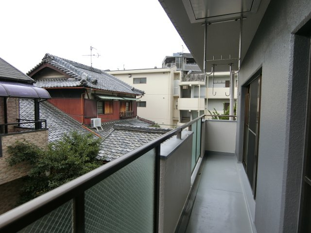 ドミールウエストのバルコニー