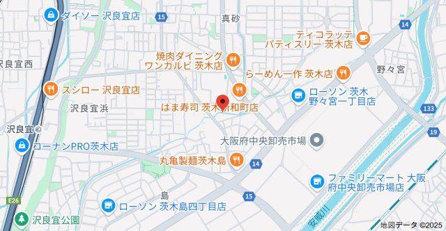 ドミールウエストの地図