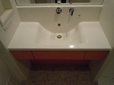 【洗面所】 | 曽根ガーデンテラス | ※同タイプの写真となり、実際のお部屋とは異なる場合があります