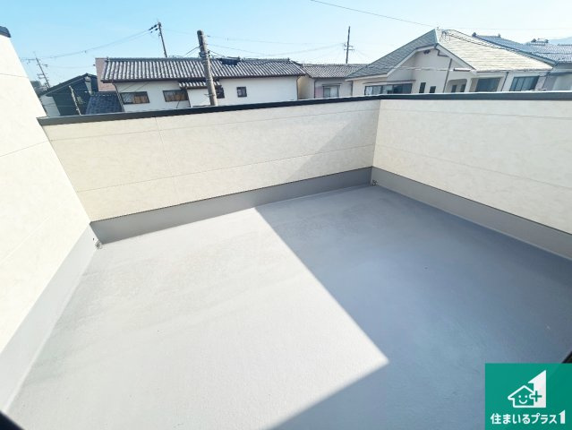 宝塚市福井町　第2期　新築一戸建てのバルコニー|日当たりのよいバルコニー！お部屋が開放的に！
