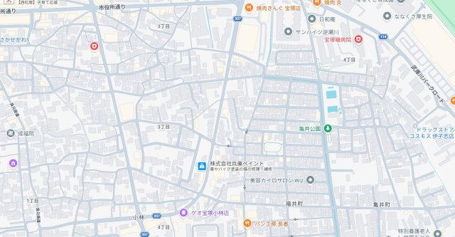 宝塚市福井町　第2期　新築一戸建ての地図