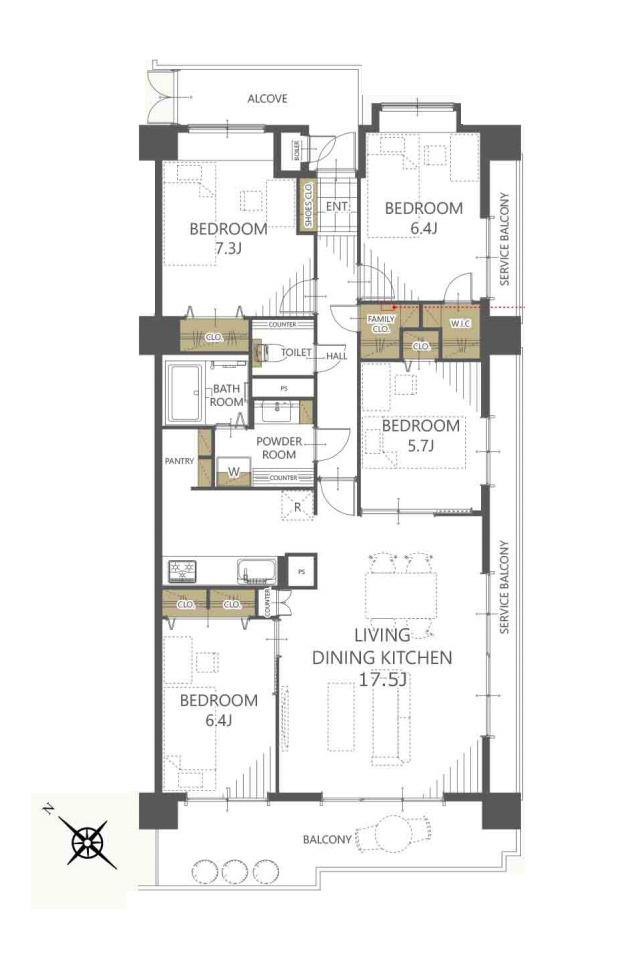 ライオンズマンション上尾