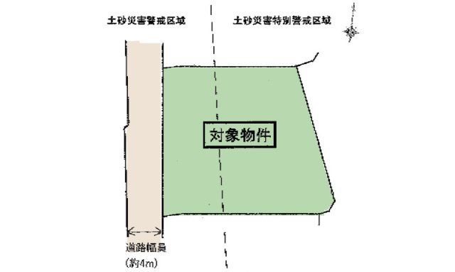 広島市西区己斐東２丁目　土地の区画図