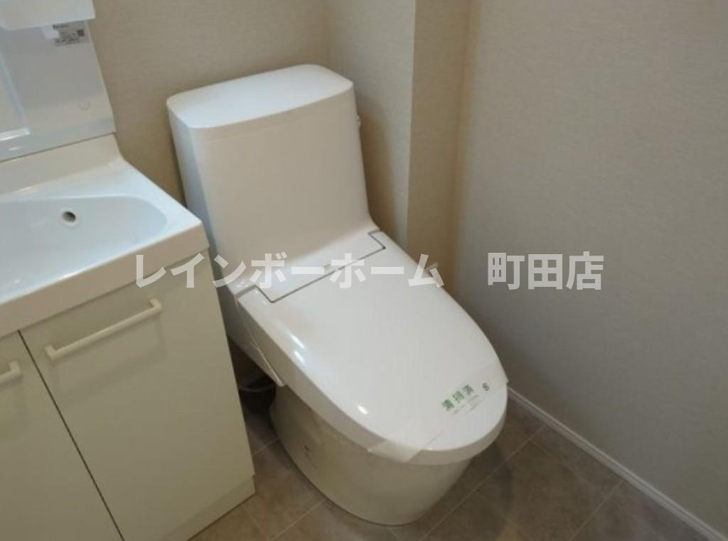 アザーレ・ソーニョ相武台※初期費用分割あと払いサービス利用可能物件のトイレ