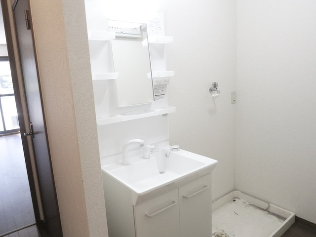 ハイムシンフォニアＡの洗面所|独立洗面台！