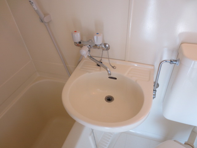 ラムール西明石の洗面所