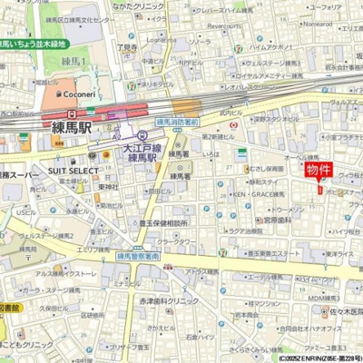 【地図】 | Ｄ’ｓ　ＶＡＲＩＥ練馬レジデンス