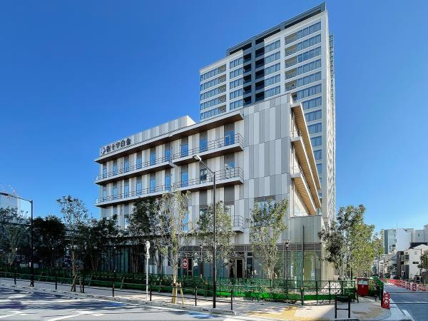 白金ザ・スカイ西棟の外観