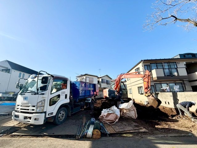練馬区平和台1丁目　建築条件無し売地　全3区画