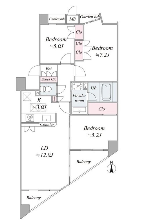 ★仲介手数料無料★グランシティ目黒碑文谷（新規リフォーム完了）