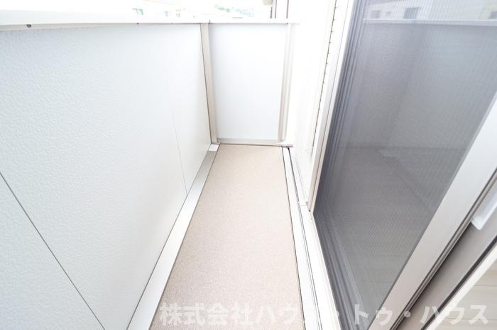 アプリコーゼ　Cのバルコニー