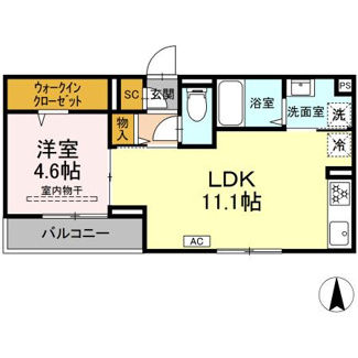 【間取り】 | D Paina 松見町 | D Paina 松見町　間取り