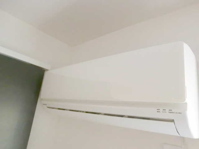 アルファⅢの設備|エアコンあります♫