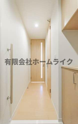 シャーメゾン中石切の玄関