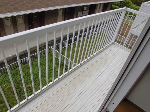 シティハイツ絹の台のバルコニー