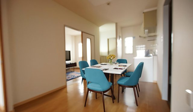 シティハイツ絹の台の居間・リビング|※CG画像のため家具はつきません