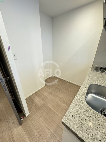 ザ・パークハビオ同心プレイスのキッチン|ザ・パークハビオ同心プレイス　冷蔵庫置き場