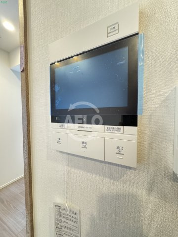 ザ・パークハビオ同心プレイスのセキュリティ|ザ・パークハビオ同心プレイス　モニター付きインターホン