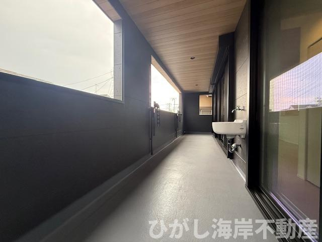 茅ヶ崎市小和田1丁目　新築戸建のバルコニー|バルコニー