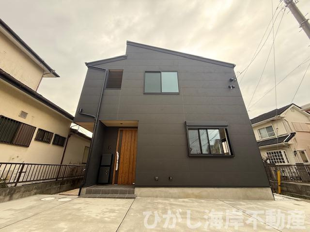 茅ヶ崎市小和田1丁目　新築戸建の外観|現地外観