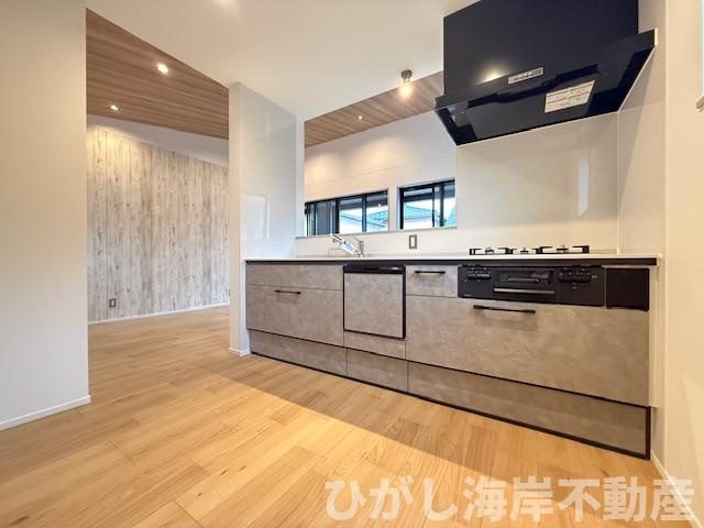 茅ヶ崎市小和田1丁目　新築戸建のキッチン|キッチンスペース