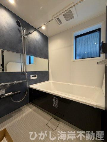 茅ヶ崎市小和田1丁目　新築戸建の浴室|1坪タイプ　ユニットバス