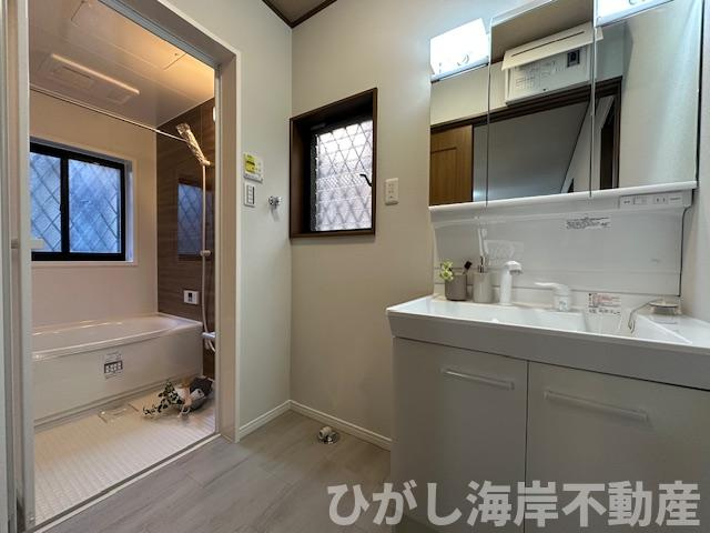 茅ヶ崎市中島　中古戸建の脱衣所|新規リフォーム完了！　脱衣スペース