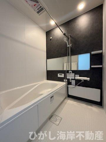 茅ヶ崎市松尾　新築戸建　の浴室|1坪タイプ　ユニットバス