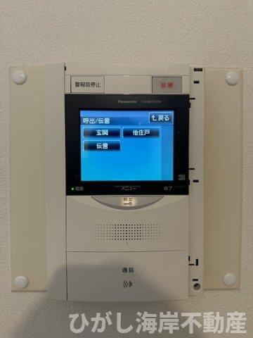 グレイス茅ヶ崎中海岸のセキュリティ|TVモニター付きインターフォン