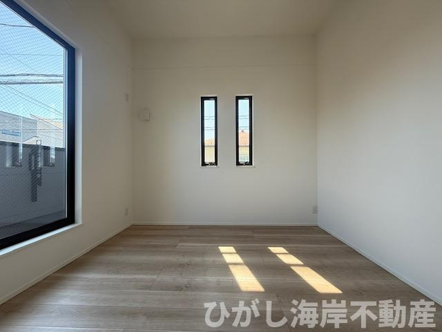 茅ヶ崎市浜之郷　新築戸建　全２棟の洋室|6.6帖　洋室