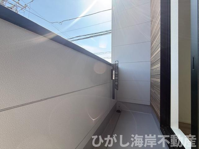 茅ヶ崎市浜之郷　新築戸建　全２棟のバルコニー|バルコニー