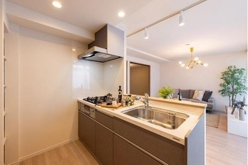 新甲子園マンションのキッチン