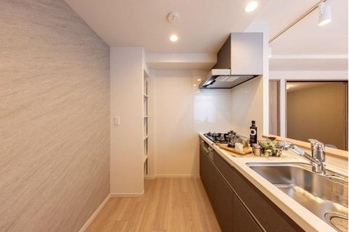 新甲子園マンションのキッチン