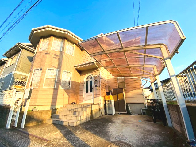 富里市立沢新田戸建の外観