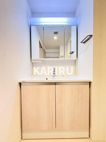 スプランディッド玉造DUEの洗面所