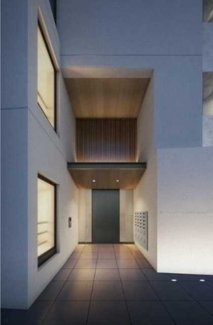 スタイリオ桜新町　フリーレント1か月　礼金0　駅徒歩6分のエントランス