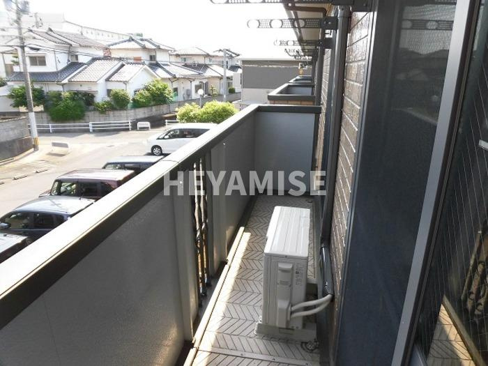 コンフォール竹松 I棟のバルコニー|※別号室のもの※