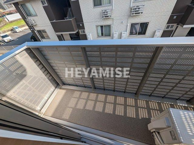 インター池田Ⅲのバルコニー|※室内画像は別号室のもの