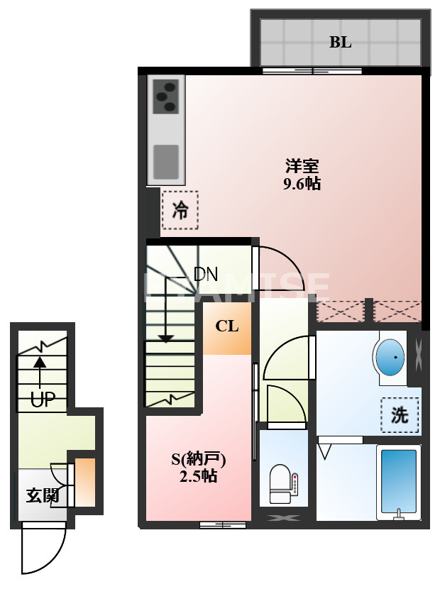 インター池田Ⅲの間取り